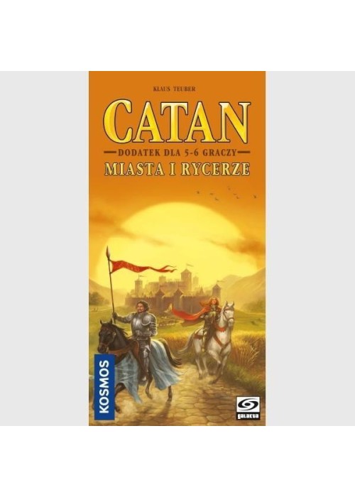 Catan: Miasta i Rycerze 5/6 graczy GALAKTA