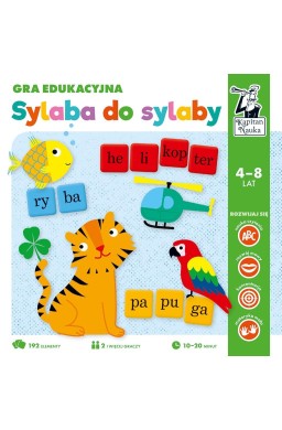 Kapitan Nauka. Gra edukacyjna. Sylaba do sylaby