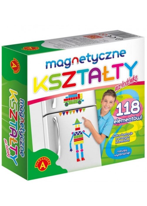 Kształty magnetyczne na lodówkę ALEX