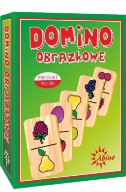 Domino obrazkowe - owoce ABINO