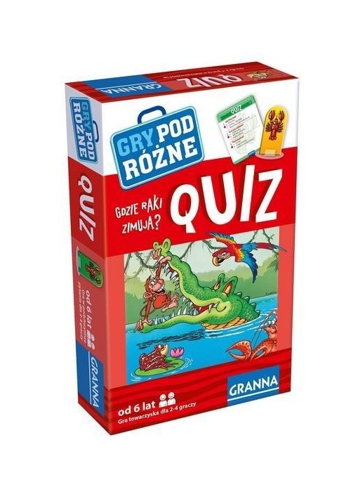 Gry podróżne - Quiz Gdzie raki zimują? GRANNA