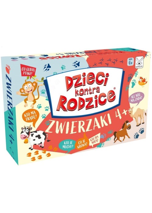 Dzieci kontra Rodzice. Zwierzaki 4+