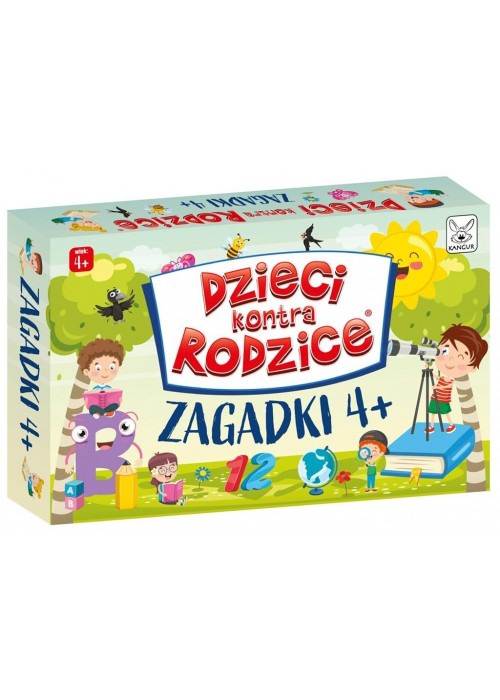 Dzieci kontra Rodzice. Zagadki 4+