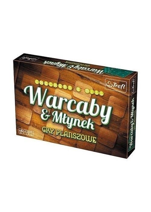 Warcaby/ Młynek klasyczny TREFL