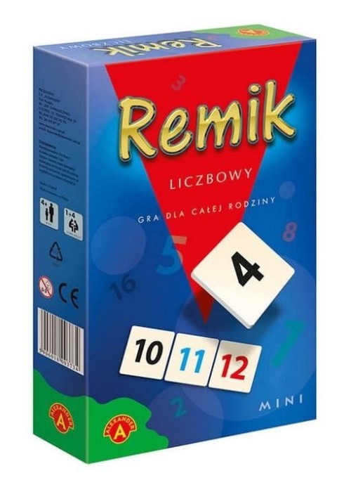 Remik liczbowy mini ALEX