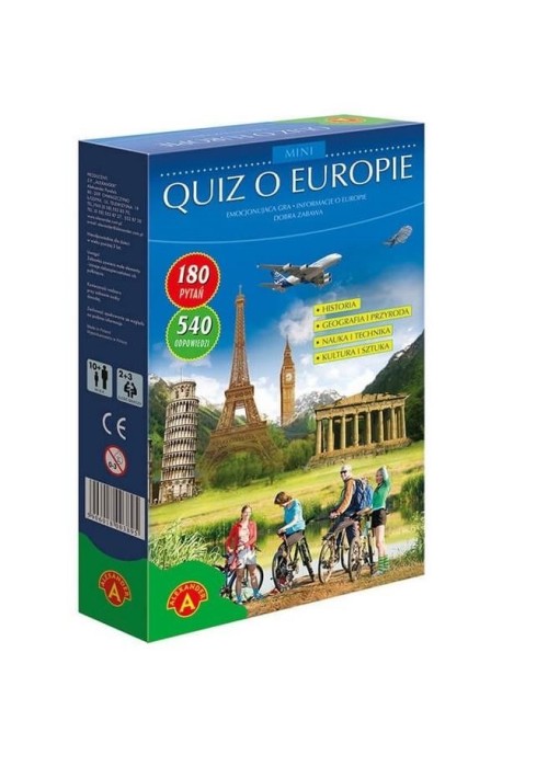 Quiz o Europie. Mini ALEX