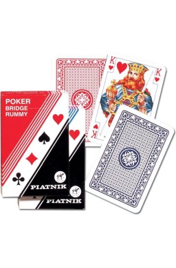 Karty pojedyncze "Poker-Brydż" PIATNIK