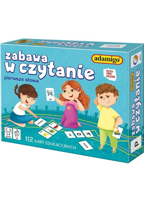 Zabawa w czytanie - karty