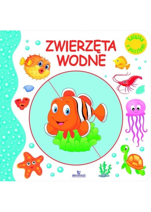 Książeczka z puzzlami. Zwierzęta wodne