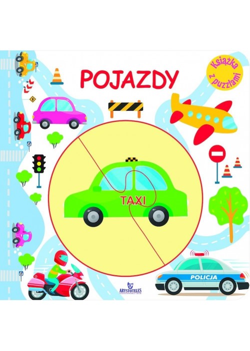 Książeczka z puzzlami. Pojazdy