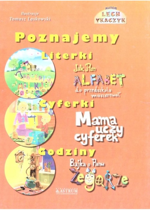 Poznajemy literki, cyferki, godziny + CD