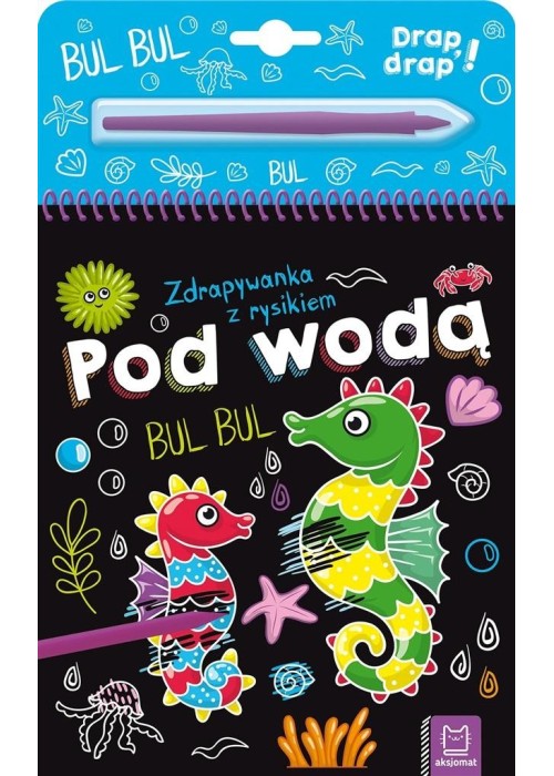 Pod wodą. Zdrapywanka z rysikiem