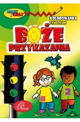 Boże Przykazania. Kolorowanka z zabawami