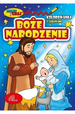 Boże Narodzenie. Kolorowanka dla dzieci