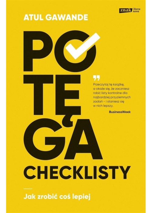 Potęga checklisty. Jak zrobić coś lepiej w.3