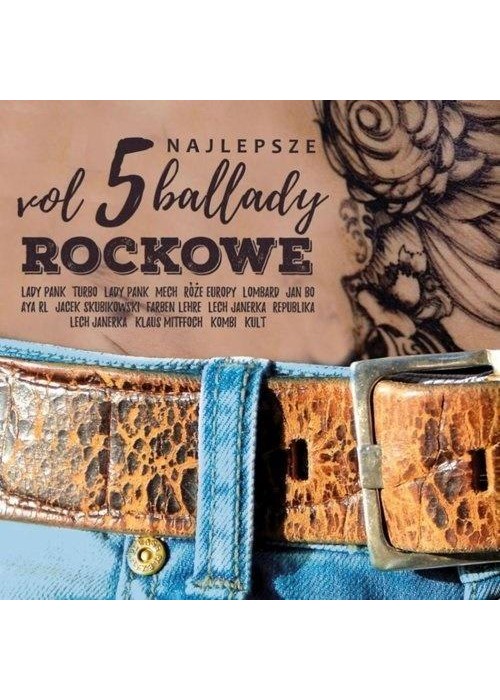 Najlepsze ballady rockowe vol. 5 CD