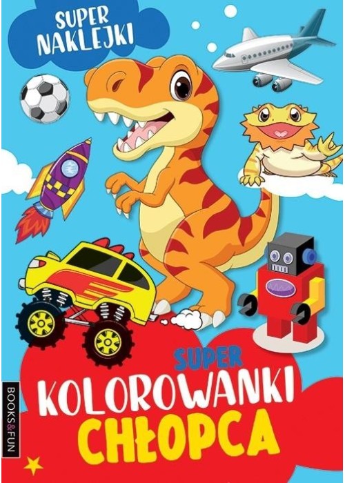 Super kolorowanki chlopca