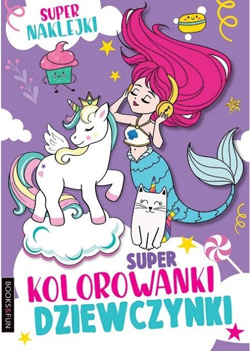 Super kolorowanki dziewczynki