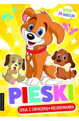 Pieski. Kolorowanka