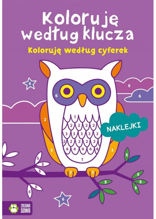 Koloruję według klucza. Koloruję według cyferek