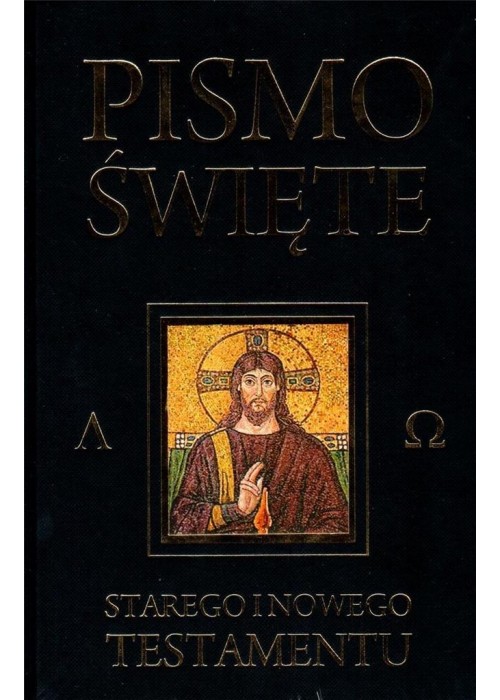 Pismo Święte Starego i Nowego Testamentu. Czarne