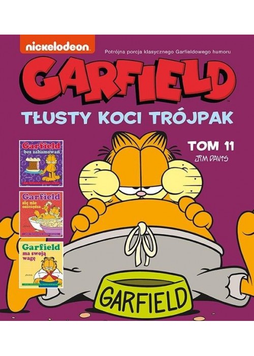 Garfield T.11 Tłusty koci trójpak