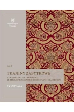 Tkaniny zabytkowe z okresu od XV do XVII wieku