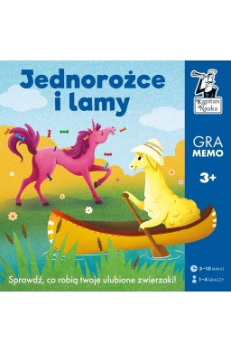 Kapitan Nauka. Lamy i jednorożce. Gra memo