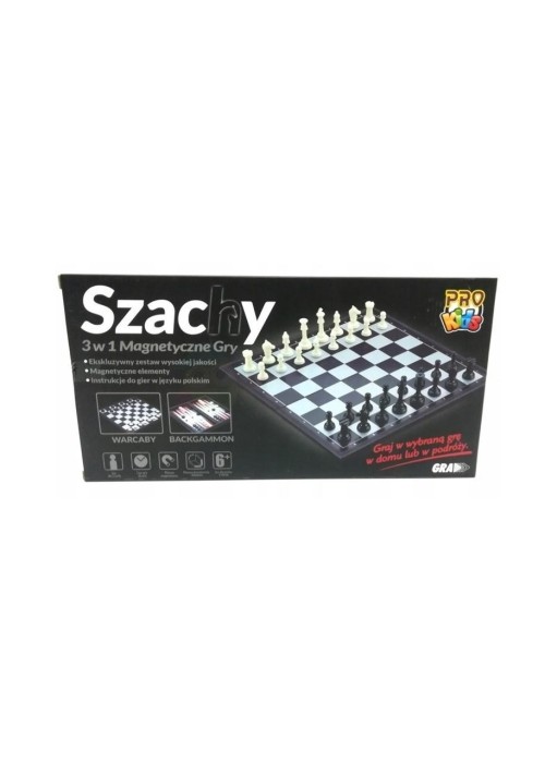 Szachy 3w1 Magnetyczne