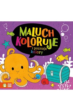 Maluch koloruje i poznaje kolory