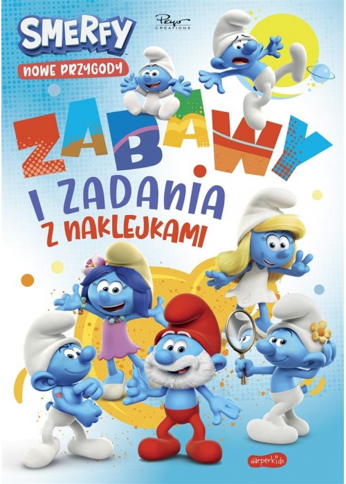 Smerfy. Zabawy i zadania z naklejkami. Nowe przyg.