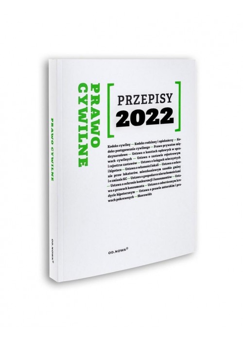 Przepisy 2022. Prawo cywilne