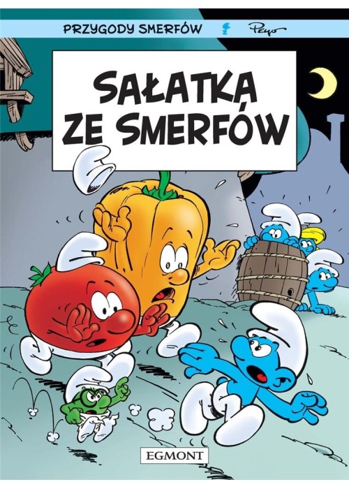 Sałatka ze Smerfów