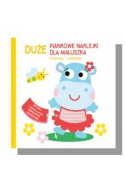 Duże piankowe naklejki Hipcia