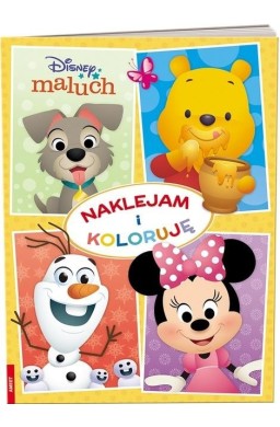 Disney Maluch. Naklejam i Koloruję