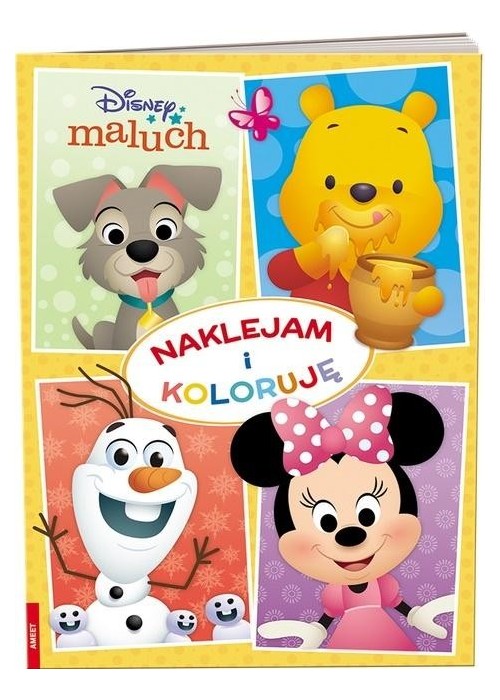 Disney Maluch. Naklejam i Koloruję