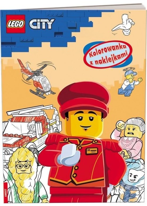 LEGO(R) City. Kolorowanka z naklejkami