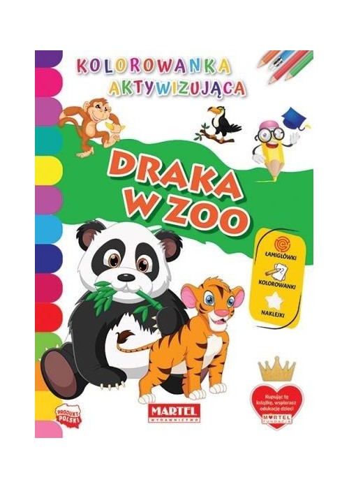 Kolorowanka aktywizująca.. Draka w ZOO