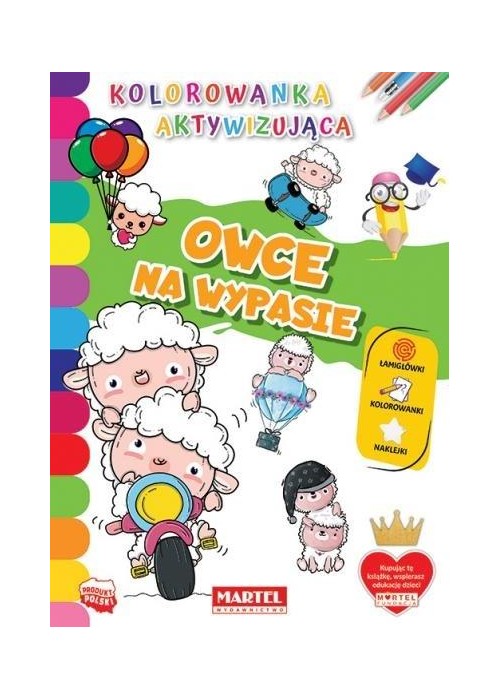 Kolorowanka aktywizująca.. Owce na wypasie