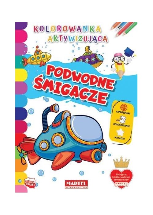 Kolorowanka aktywizująca.. Podwodne śmigacze