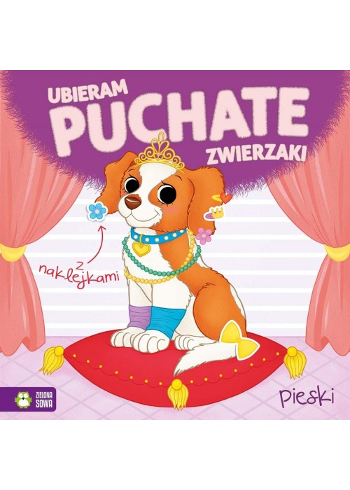 Ubieram puchate zwierzaki. Pieski