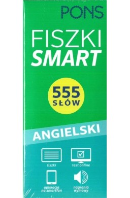 Fiszki Smart 555 słów. Angielski w.2022