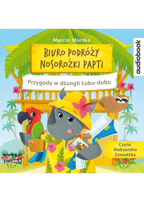 Biuro podróży nosorożki Papti audiobook