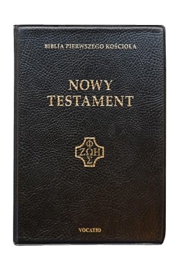 Nowy Testament BPK kieszonkowy czerń