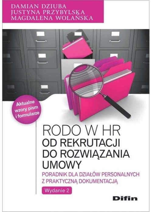 RODO w HR. Od rekrutacji do rozwiązania umowy