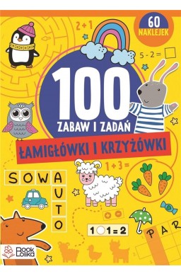 Labirynty i krzyżówki. Ponad 100 zabaw i zadań