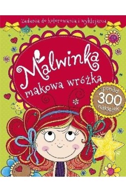 Malwinka makowa wróżka. Zadania do kolorowania...