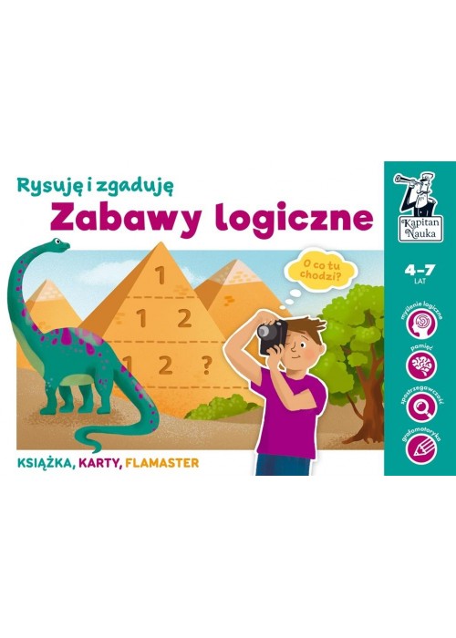 Kapitan Nauka. Zabawy logiczne. Rysuję i zgaduję