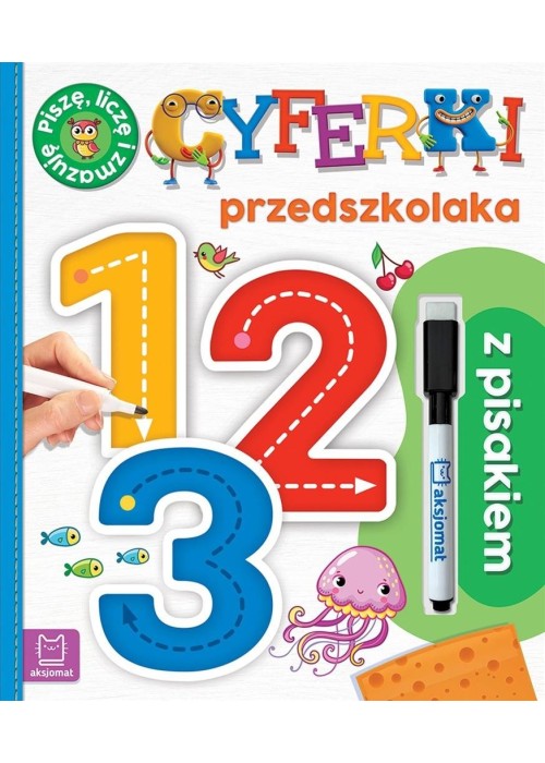 Cyferki przedszkolaka z pisakiem w.2