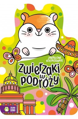 Zakręcone kolorowanie. Zwierzaki w podróży